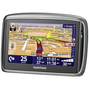 TomTom 740 
автомобильный навигатор
интерактивный сенсорный дисплей 4,3"
разрешение 480x272 пикс.
ПО: TomTom (Карты от Телеатлас).
поддержка SD.
питание от аккумулятора (2ч.)
