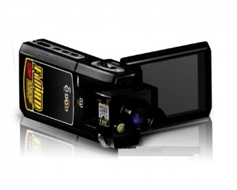 DOD F980 LS 
Разрешение 1920х1080 FullHD
Камера 5 Мp CMOS
Дисплей 2,5"
Датчик движения
G-сенсор
Запись 30 к/с, 60 к/c
HDMI,AV,USB разъемы
Съемный аккумулятор
