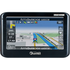 JJ-Connect AutoNavigator 2500 
автомобильный навигатор
цветной сенсорный дисплей 4,3"
разрешение 480x272 пикс.
ПО: Навител
просмотр фото,видео, 
поддержка micro SD
