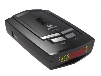 Playme HARD Современный радар-детектор с GPS-базой полицейских радаров и камер, с цифровой технологией подавления помех VCO. Уверенно обнаруживает камеры фото и видеофиксации на расстоянии 800-2000 м, направление сигнала отображается направлением компаса на функциональном OLED-дисплее, автоматическое приглушение всех оповещений ниже порога скорости, самостоятельное добавление GPS-координат своих точек в базу данных (мобильные радары, частые засады), имеет несколько режимов фильтрации в городе и на трассе, а также инновационный режим "Умный", знак качества РСТ, производство Корея. 
