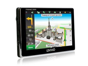 LEXAND SG-615 PRO HD 
ГЛОНАСС+GPS
яркий сенсорный дисплей 5"
разрешение 800x480 HD
ПО: Навител
GPRS\Sim
просмотр фото, видео
поддержка microSD
FM-трансмиттер
