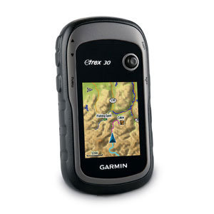 Garmin etrex 30 Туристический GPS навигатор, с мощным функционалом для охоты, рыбалки или пеших прогулок, имеет 2 системы GPS/GLONASS, барометрический альтиметр и 3-х осевой компас, топографическую карту всей РОССИИ, а также Украины, Белоруссии и Абхазии, работает от обычных пальчиковых батареек 2АА, ударопрочный и влагозащитный корпус IPX7.