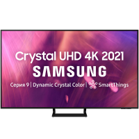 Телевизор Samsung UE65AU9000U 2021 LED, HDR RU, черный
