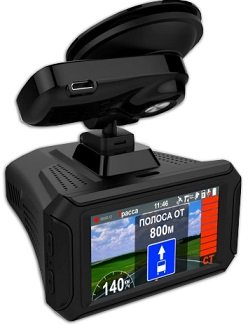 Intego Hunter II новинка современное комбо устройство на процессоре Ambarella A7LA50, позволяющий обрабатывать видео на любых скоростях не теряя высококачественную съемку, с функцией GPS-информатора, оснащен самыми передовыми технологиями производства