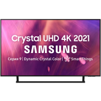 Телевизор Samsung UE50AU9000U 2021 LED, HDR RU, черный