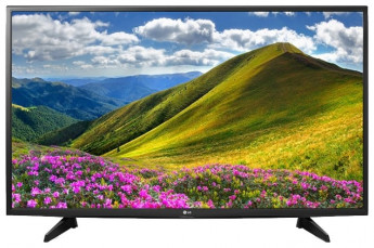 Телевизор LG 43LJ510V  1080p Full HD (1920x1080)
диагональ экрана 43"
частота обновления экрана 50 Гц
мощность звука 10 Вт (2х5 Вт)
тип подсветки: Direct LED
поддержка DVB-T2
HDMI x2, USB
976x633x218 мм