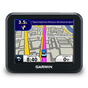 Garmin nuvi 30 
автомобильный навигатор
резистивный дисплей 3,5"
разрешение 320*240
ПО: Garmin
поддержка micro SD
2 часа автономной работы
